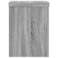 vidaXL Βάσεις Φυτών 2 Τεμ. Γκρι Sonoma 15x15x20 εκ. Επεξεργασμένο Ξύλο
