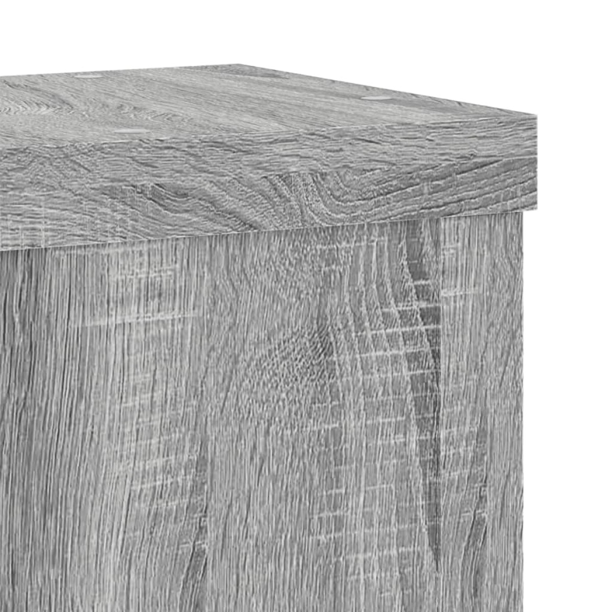 vidaXL Βάσεις Φυτών 2 Τεμ. Γκρι Sonoma 15x15x20 εκ. Επεξεργασμένο Ξύλο