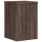 vidaXL Βάσεις Φυτών 2 Τεμ. Καφέ Δρυς 20x20x30 εκ. Επεξεργασμένο Ξύλο