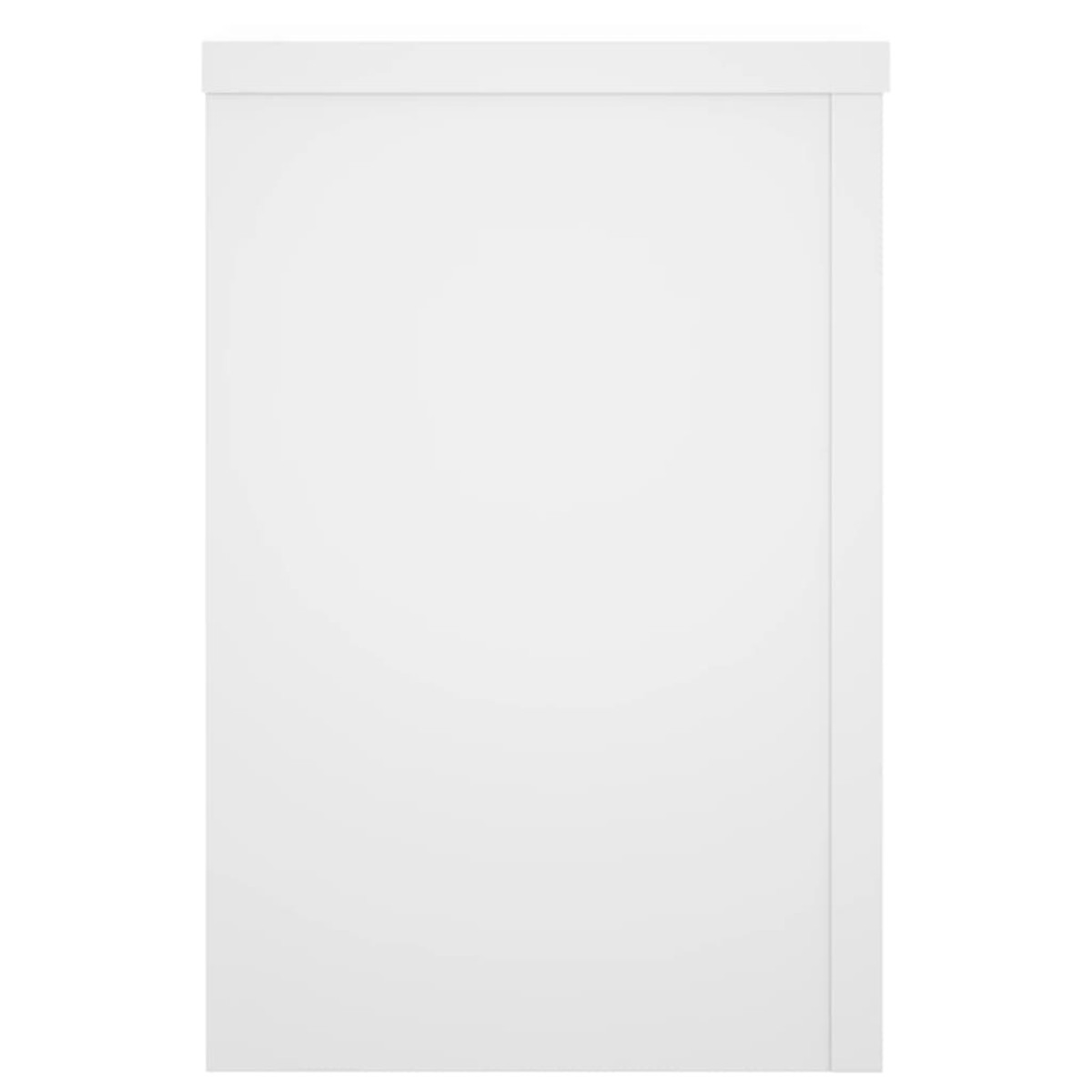 vidaXL Βάσεις Φυτών 2 τεμ. Λευκές 25x25x35 εκ. από Επεξεργασμένο Ξύλο