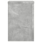 vidaXL Βάσεις Φυτών 2 τεμ. Γκρι Σκυρ. 25x25x35 εκ. Επεξεργασμένο Ξύλο