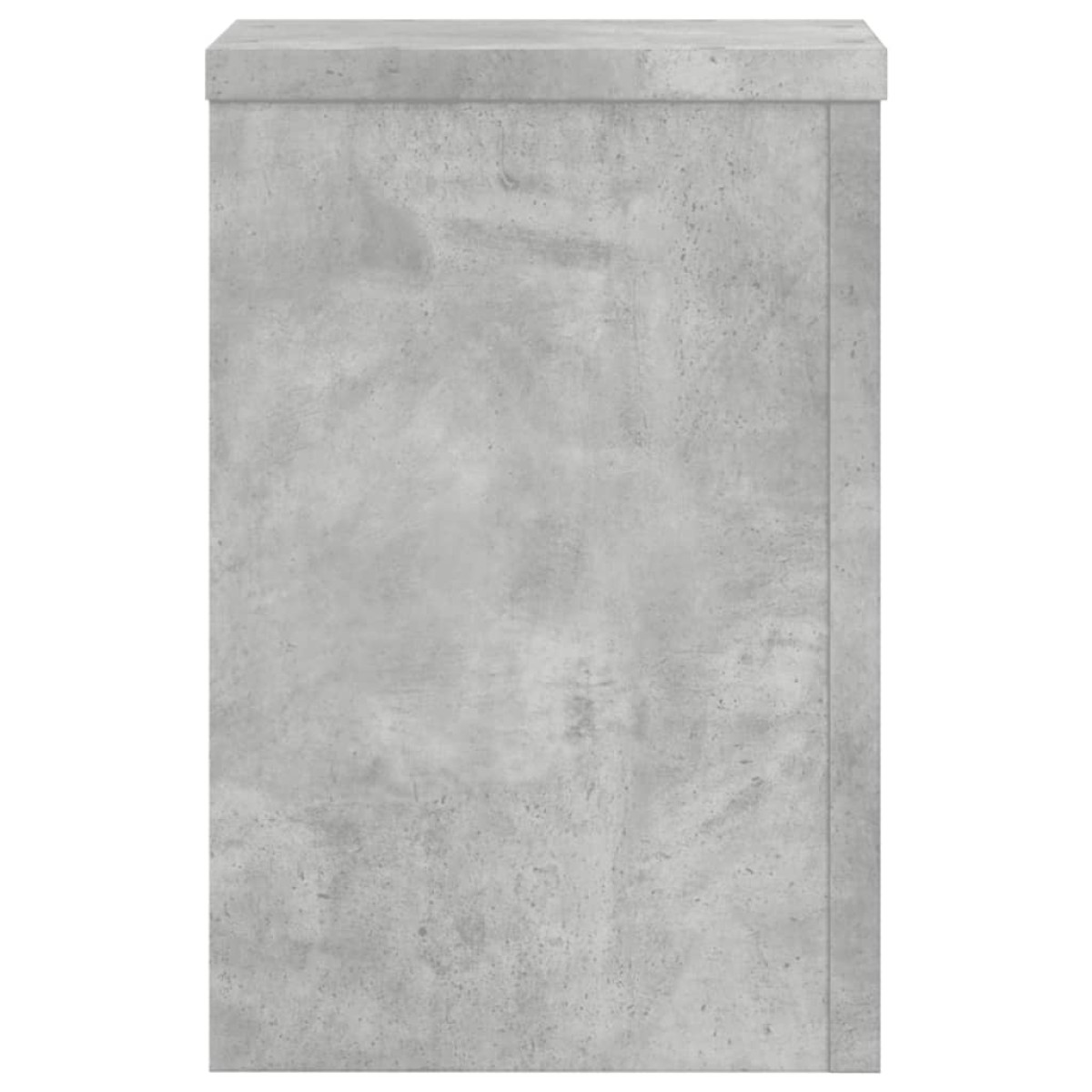 vidaXL Βάσεις Φυτών 2 τεμ. Γκρι Σκυρ. 25x25x35 εκ. Επεξεργασμένο Ξύλο