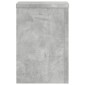 vidaXL Βάσεις Φυτών 2 τεμ. Γκρι Σκυρ. 25x25x35 εκ. Επεξεργασμένο Ξύλο