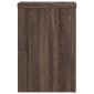 vidaXL Βάσεις Φυτών 2 Τεμ. Καφέ Δρυς 25x25x35 εκ. Επεξεργασμένο Ξύλο