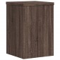 vidaXL Βάσεις Φυτών 2 Τεμ. Καφέ Δρυς 25x25x35 εκ. Επεξεργασμένο Ξύλο