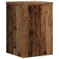 vidaXL Βάσεις Φυτών 2 τεμ. Όψη Παλαιού Ξύλου 25x25x35 εκ. Επεξ. Ξύλο
