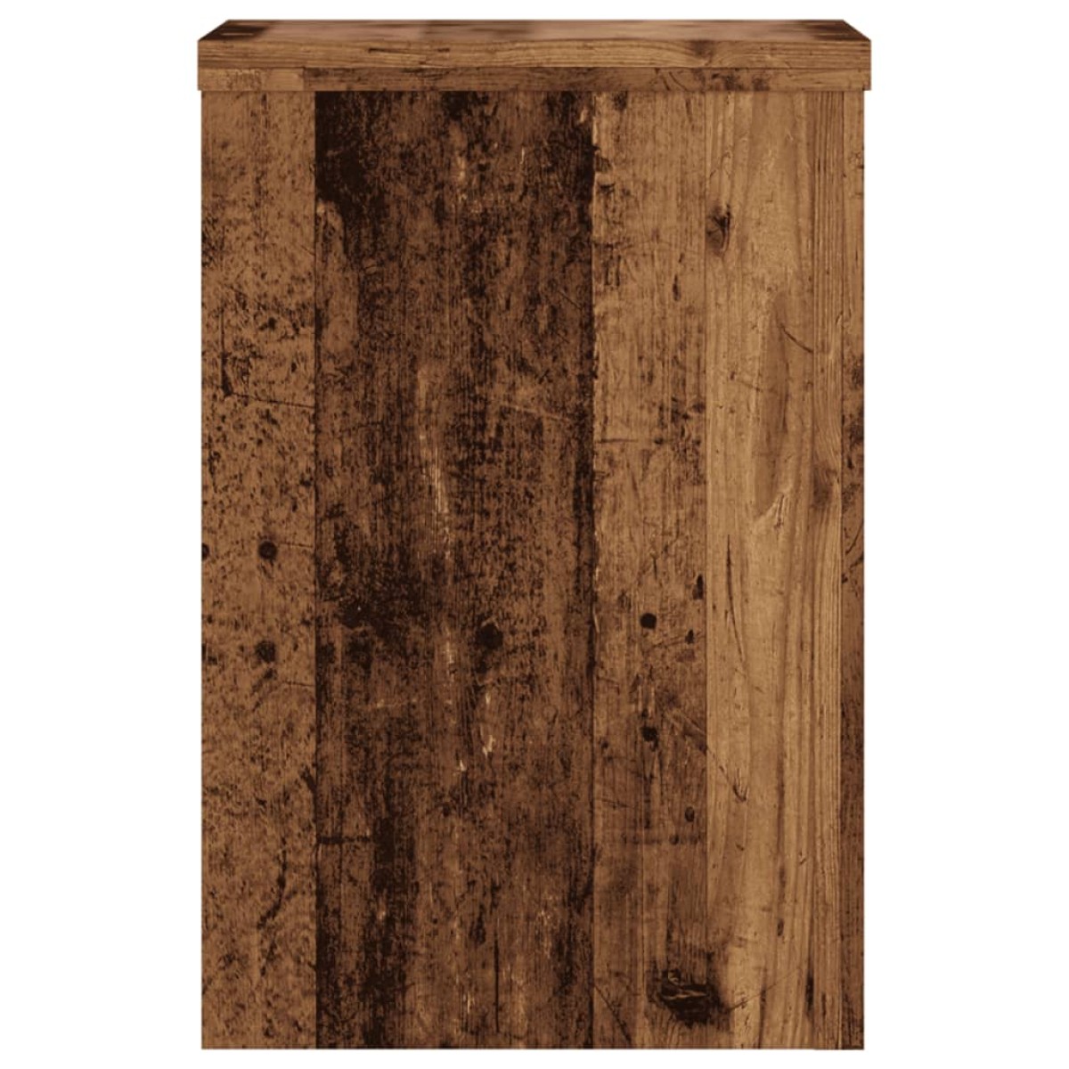 vidaXL Βάσεις Φυτών 2 τεμ. Όψη Παλαιού Ξύλου 25x25x35 εκ. Επεξ. Ξύλο