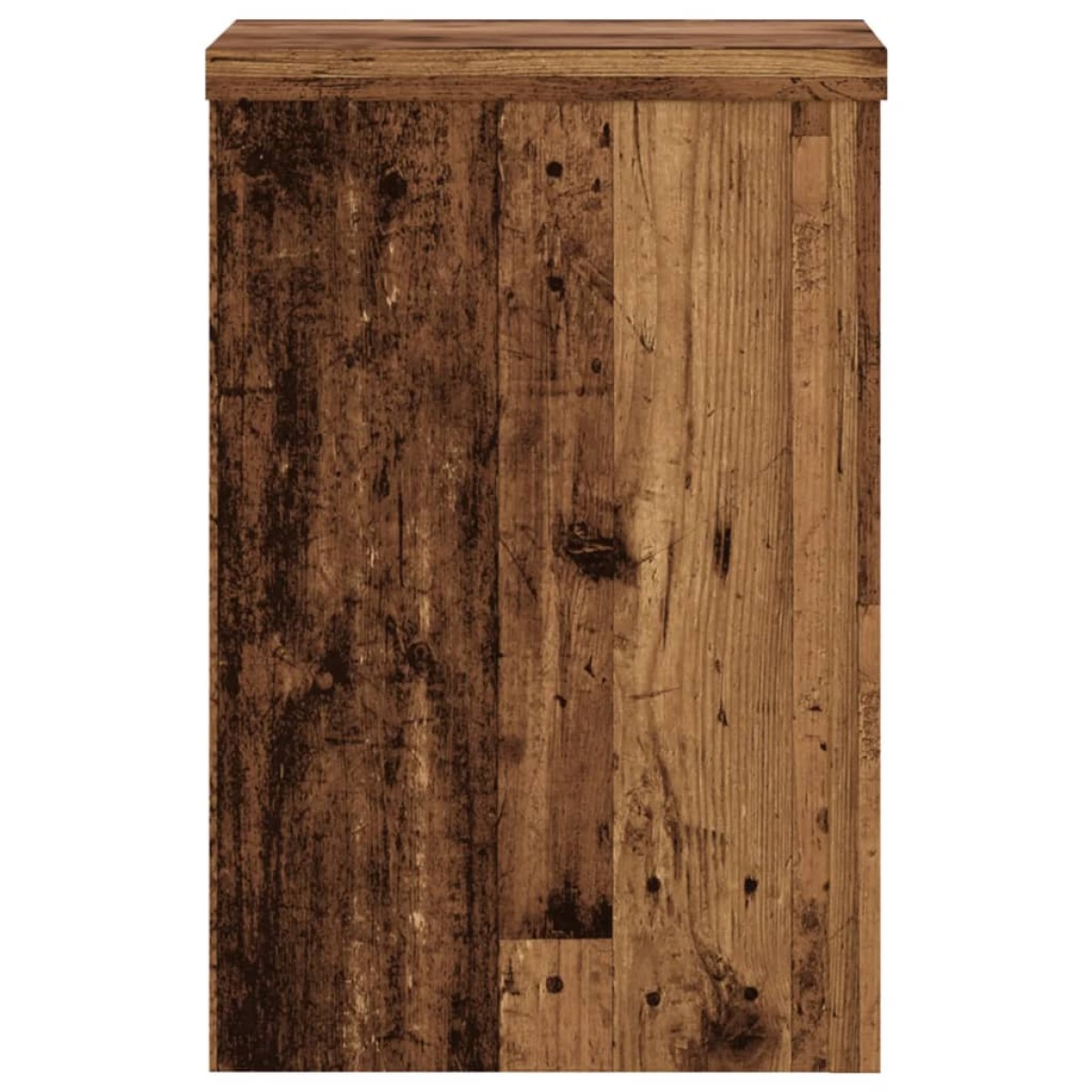 vidaXL Βάσεις Φυτών 2 τεμ. Όψη Παλαιού Ξύλου 25x25x35 εκ. Επεξ. Ξύλο