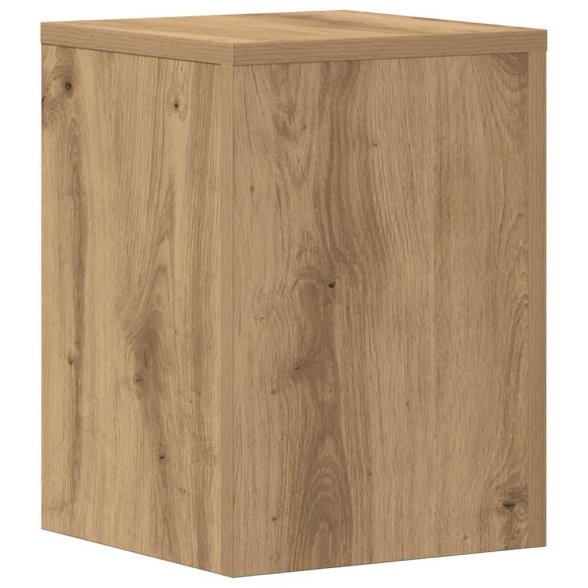 vidaXL Βάσεις Φυτών 2 τεμ. Αρτισιανή Δρυς 25x25x35 εκ. Επεξ. Ξύλο