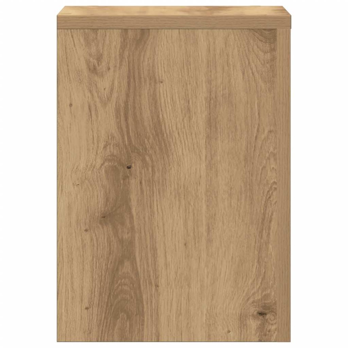 vidaXL Βάσεις Φυτών 2 τεμ. Αρτισιανή Δρυς 25x25x35 εκ. Επεξ. Ξύλο