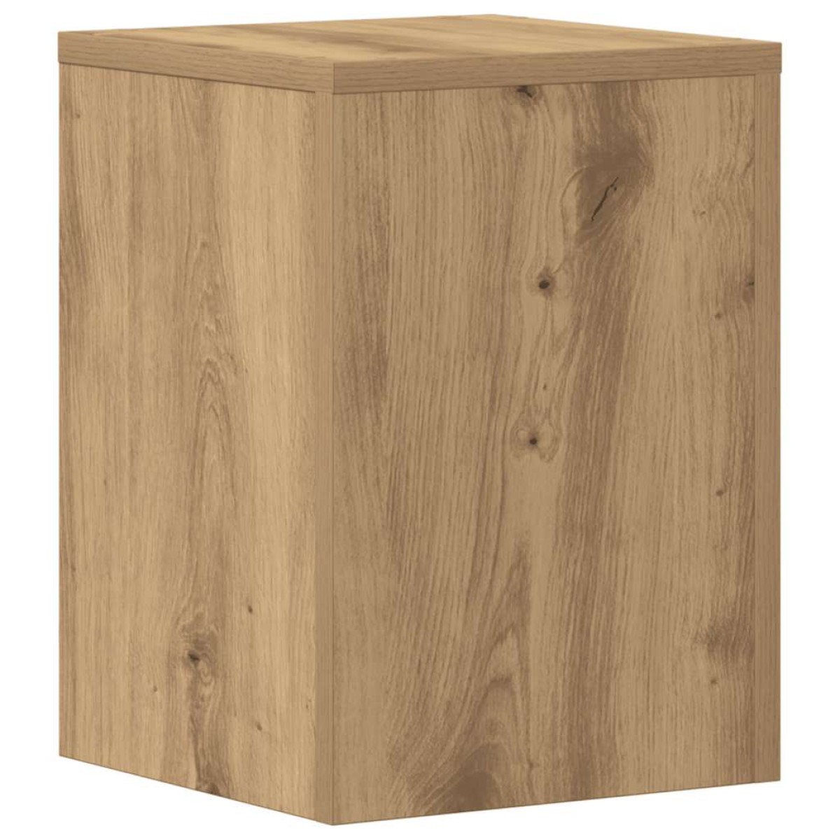vidaXL Βάσεις Φυτών 2 τεμ. Αρτισιανή Δρυς 25x25x35 εκ. Επεξ. Ξύλο