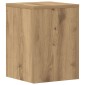 vidaXL Βάσεις Φυτών 2 τεμ. Αρτισιανή Δρυς 25x25x35 εκ. Επεξ. Ξύλο