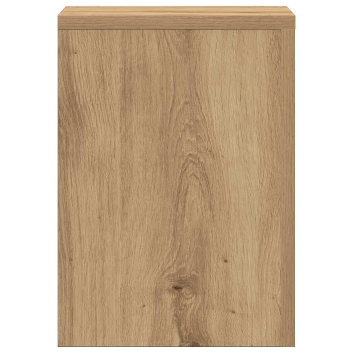 vidaXL Βάσεις Φυτών 2 τεμ. Αρτισιανή Δρυς 25x25x35 εκ. Επεξ. Ξύλο