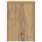 vidaXL Βάσεις Φυτών 2 τεμ. Αρτισιανή Δρυς 25x25x35 εκ. Επεξ. Ξύλο