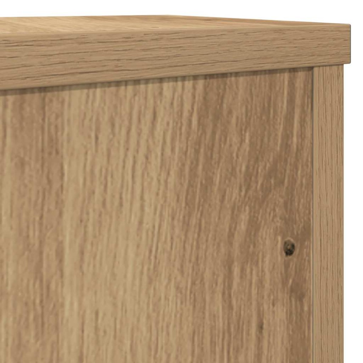vidaXL Βάσεις Φυτών 2 τεμ. Αρτισιανή Δρυς 25x25x35 εκ. Επεξ. Ξύλο