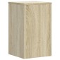 vidaXL Βάσεις Φυτών 2 Τεμ. Sonoma Δρυς 30x30x50 εκ. Επεξεργασμένο Ξύλο