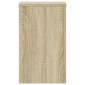 vidaXL Βάσεις Φυτών 2 Τεμ. Sonoma Δρυς 30x30x50 εκ. Επεξεργασμένο Ξύλο