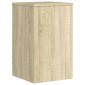 vidaXL Βάσεις Φυτών 2 Τεμ. Sonoma Δρυς 30x30x50 εκ. Επεξεργασμένο Ξύλο