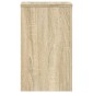 vidaXL Βάσεις Φυτών 2 Τεμ. Sonoma Δρυς 30x30x50 εκ. Επεξεργασμένο Ξύλο