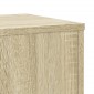 vidaXL Βάσεις Φυτών 2 Τεμ. Sonoma Δρυς 30x30x50 εκ. Επεξεργασμένο Ξύλο