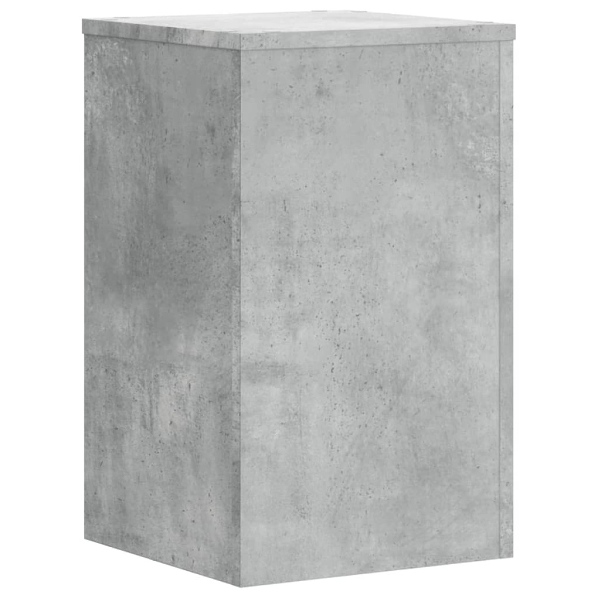 vidaXL Βάσεις Φυτών 2 τεμ. Γκρι Σκυρ. 30x30x50 εκ. Επεξεργασμένο Ξύλο