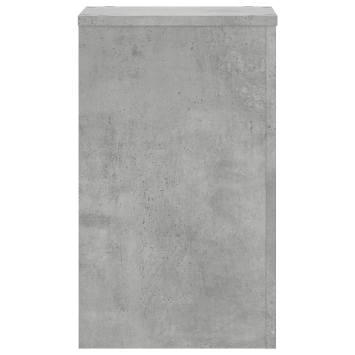 vidaXL Βάσεις Φυτών 2 τεμ. Γκρι Σκυρ. 30x30x50 εκ. Επεξεργασμένο Ξύλο