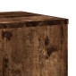 vidaXL Βάσεις Φυτών 2Τεμ. Καπνιστή Δρυς 30x30x50εκ. Επεξεργασμένο Ξύλο