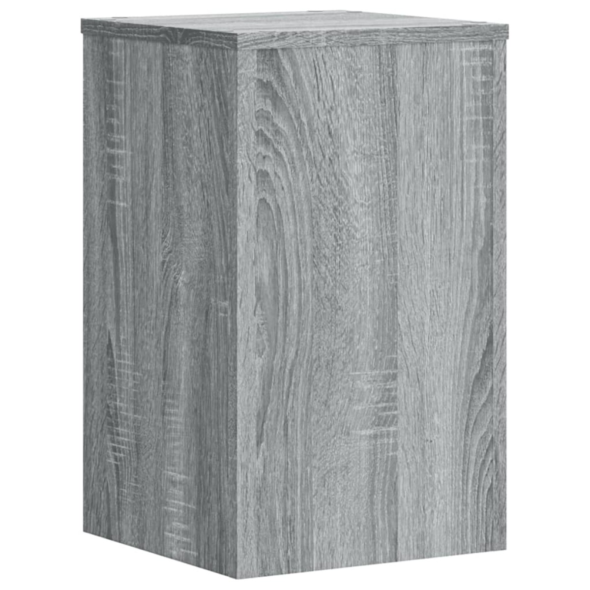 vidaXL Βάσεις Φυτών 2 Τεμ. Γκρι Sonoma 30x30x50 εκ. Επεξεργασμένο Ξύλο