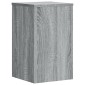 vidaXL Βάσεις Φυτών 2 Τεμ. Γκρι Sonoma 30x30x50 εκ. Επεξεργασμένο Ξύλο