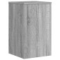 vidaXL Βάσεις Φυτών 2 Τεμ. Γκρι Sonoma 30x30x50 εκ. Επεξεργασμένο Ξύλο