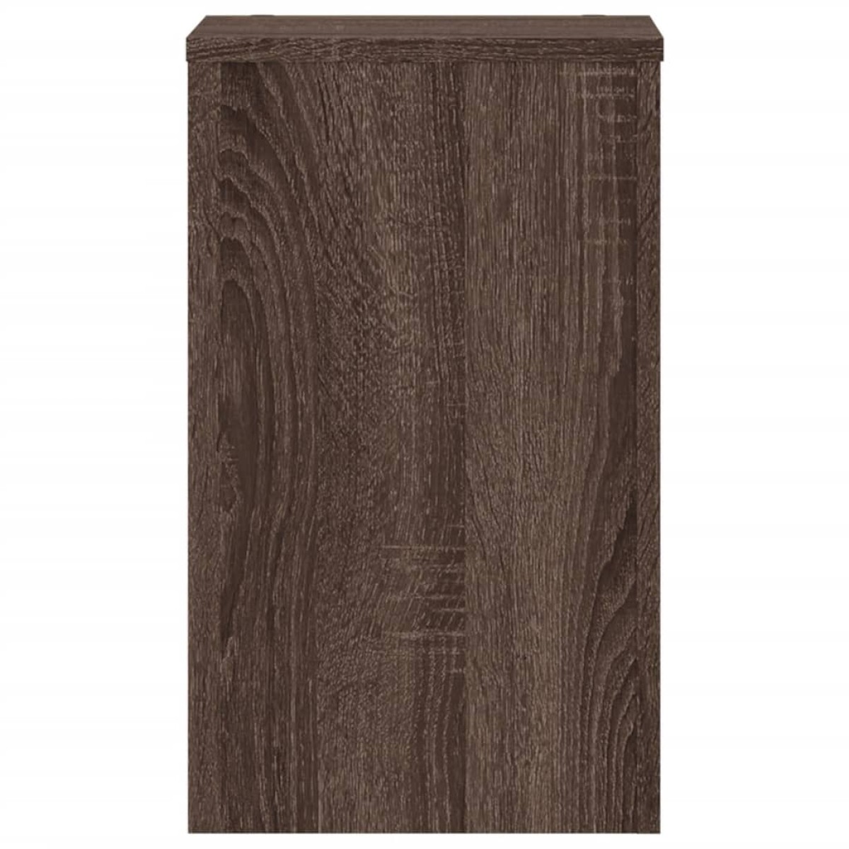 vidaXL Βάσεις Φυτών 2 Τεμ. Καφέ Δρυς 30x30x50 εκ. Επεξεργασμένο Ξύλο