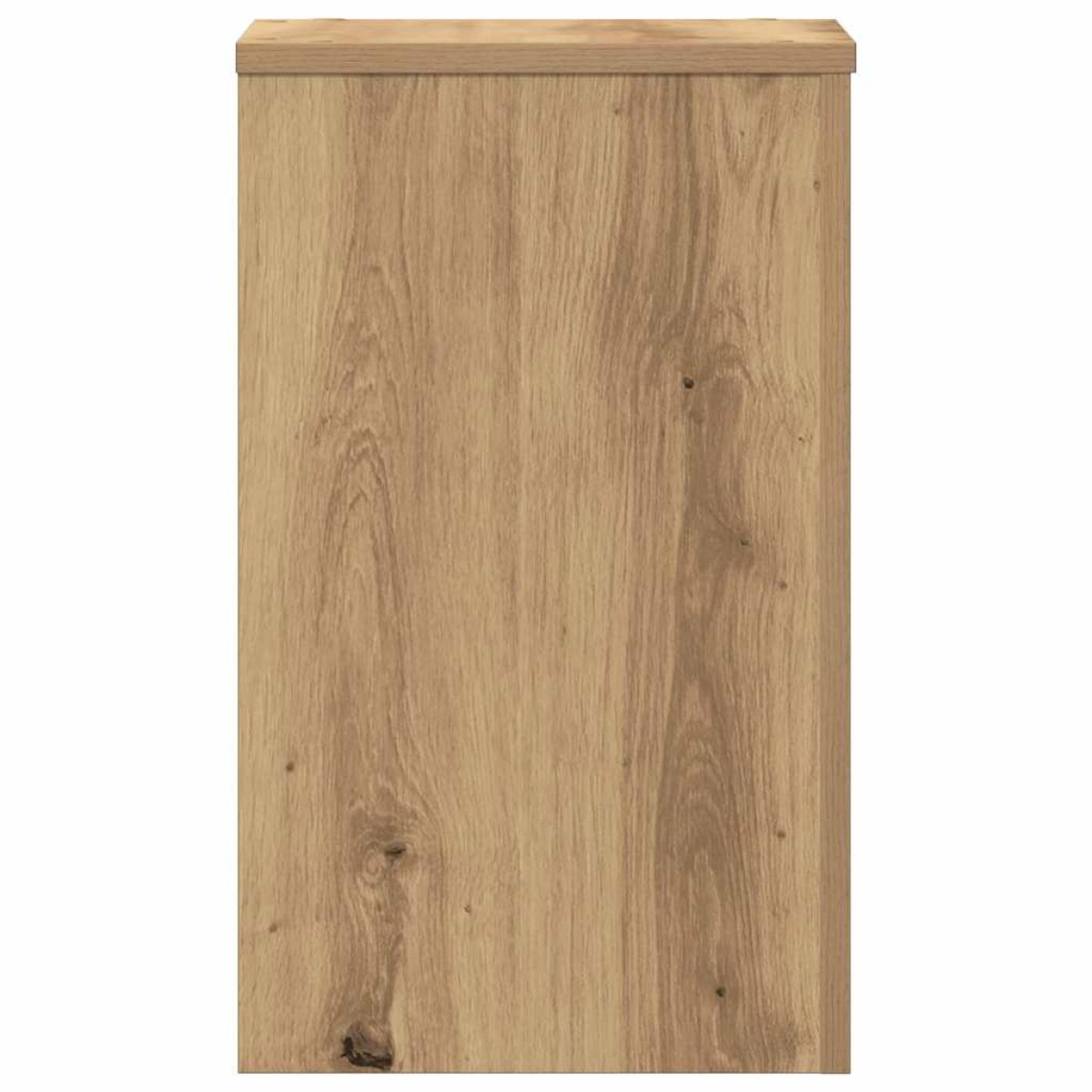vidaXL Βάσεις Φυτών 2 τεμ. Αρτισιανή Δρυς 30x30x50 εκ. Επεξ. Ξύλο