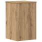 vidaXL Βάσεις Φυτών 2 τεμ. Αρτισιανή Δρυς 30x30x50 εκ. Επεξ. Ξύλο