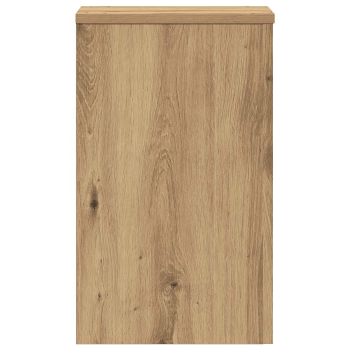 vidaXL Βάσεις Φυτών 2 τεμ. Αρτισιανή Δρυς 30x30x50 εκ. Επεξ. Ξύλο