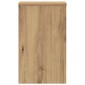 vidaXL Βάσεις Φυτών 2 τεμ. Αρτισιανή Δρυς 30x30x50 εκ. Επεξ. Ξύλο