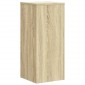 vidaXL Βάσεις Φυτών 2 Τεμ. Sonoma Δρυς 30x30x70 εκ. Επεξεργασμένο Ξύλο
