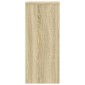 vidaXL Βάσεις Φυτών 2 Τεμ. Sonoma Δρυς 30x30x70 εκ. Επεξεργασμένο Ξύλο