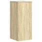 vidaXL Βάσεις Φυτών 2 Τεμ. Sonoma Δρυς 30x30x70 εκ. Επεξεργασμένο Ξύλο