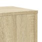 vidaXL Βάσεις Φυτών 2 Τεμ. Sonoma Δρυς 30x30x70 εκ. Επεξεργασμένο Ξύλο