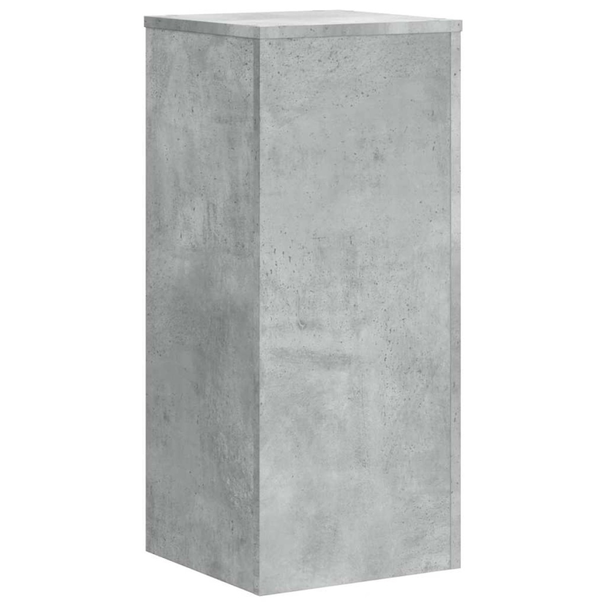 vidaXL Βάσεις Φυτών 2τεμ Γκρι Σκυρ. 30x30x70εκ. από Επεξεργασμένο Ξύλο