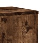 vidaXL Βάσεις Φυτών 2Τεμ. Καπνιστή Δρυς 30x30x70εκ. Επεξεργασμένο Ξύλο