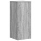 vidaXL Βάσεις Φυτών 2 Τεμ. Γκρι Sonoma 30x30x70 εκ. Επεξεργασμένο Ξύλο