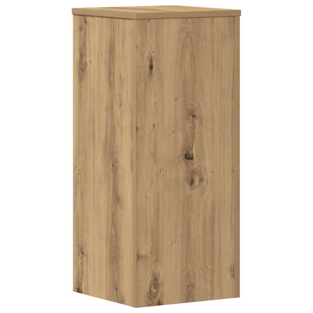 vidaXL Βάσεις Φυτών 2 τεμ. Αρτισιανή Δρυς 30x30x70 εκ. Επεξ. Ξύλο