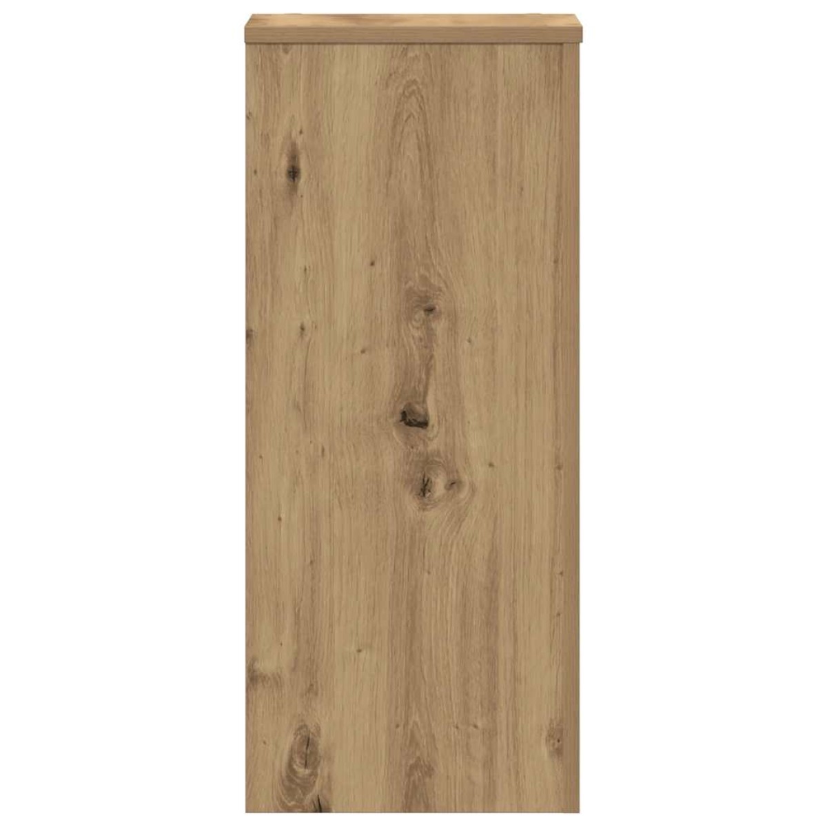 vidaXL Βάσεις Φυτών 2 τεμ. Αρτισιανή Δρυς 30x30x70 εκ. Επεξ. Ξύλο