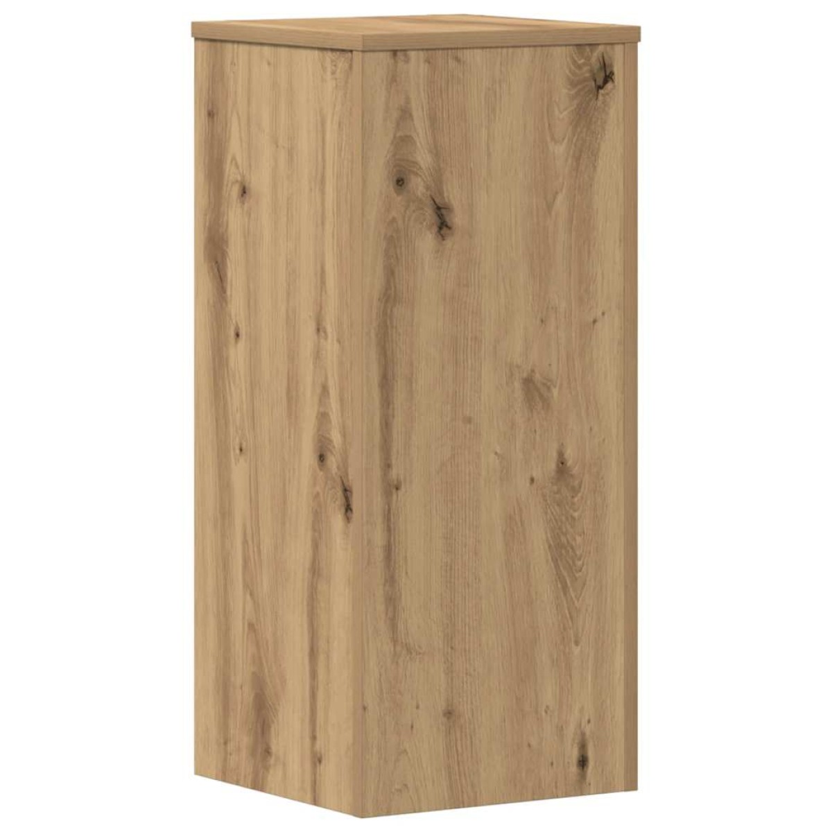 vidaXL Βάσεις Φυτών 2 τεμ. Αρτισιανή Δρυς 30x30x70 εκ. Επεξ. Ξύλο