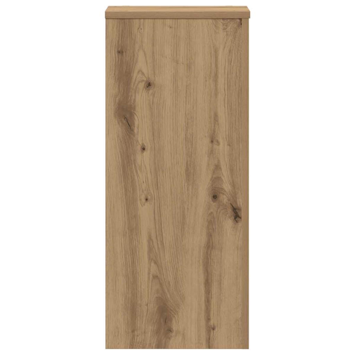 vidaXL Βάσεις Φυτών 2 τεμ. Αρτισιανή Δρυς 30x30x70 εκ. Επεξ. Ξύλο