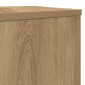 vidaXL Βάσεις Φυτών 2 τεμ. Αρτισιανή Δρυς 30x30x70 εκ. Επεξ. Ξύλο