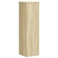 vidaXL Βάσεις Φυτών 2 Τεμ. Sonoma Δρυς 17x17x60 εκ. Επεξεργασμένο Ξύλο