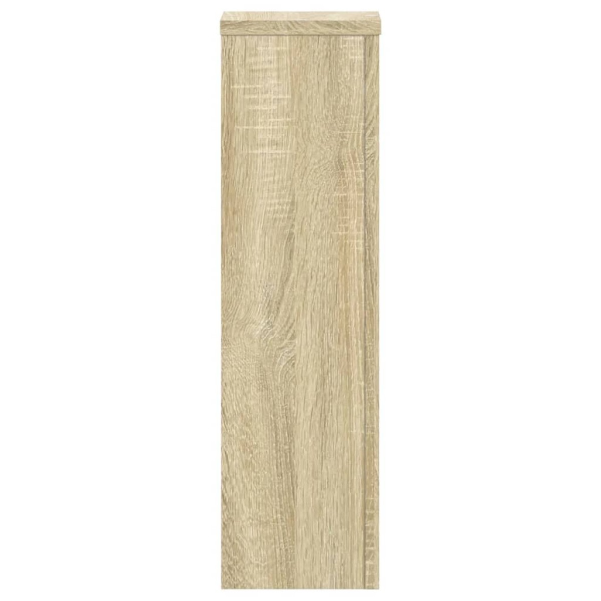 vidaXL Βάσεις Φυτών 2 Τεμ. Sonoma Δρυς 17x17x60 εκ. Επεξεργασμένο Ξύλο