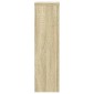vidaXL Βάσεις Φυτών 2 Τεμ. Sonoma Δρυς 17x17x60 εκ. Επεξεργασμένο Ξύλο
